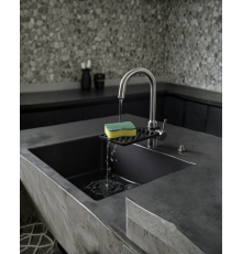 Musluğa Monte Sünger Organizeri Hijyenik Drenajlı Pratik Tasarım