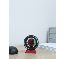 Jant Tasarımlı Masa Üstü Ofis Dekoru Spor Tasarım Aksesuar