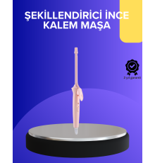 Profesyonel Saç Maşası 9mm Seramik Kaplama İnce Bukle Maşası