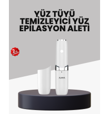 LED Işıklı Yüz Epilasyon Aleti Hassas ve Ağrısız Tüy Alma