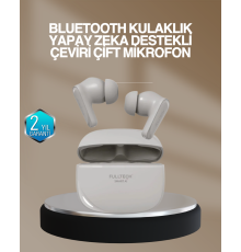 Anında Dil Çeviren Akıllı Bluetooth Kulaklık Çok Dilli İletişim