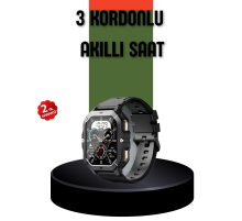 AMOLED Ekranlı Akıllı Saat 10 Gün Pil Ömrü