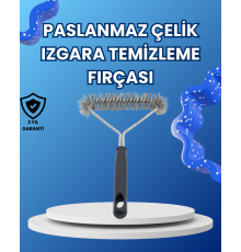 Paslanmaz Çelik Izgara Temizleme Fırçası Mangal ve Barbekü İçin