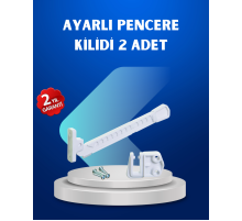 Pencere Güvenlik Kilidi Açılma Sınırlayıcı Aparat 2 Adet