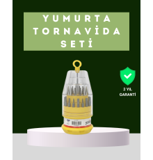 Ateşe Dayanıklı Tornavida Seti Elektronik Tamir İçin Çok Uçlu