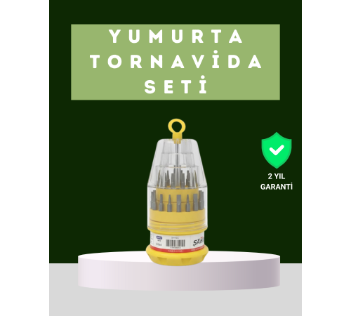 Ateşe Dayanıklı Tornavida Seti Elektronik Tamir İçin Çok Uçlu