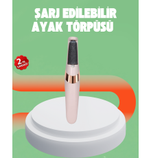 Elektrikli Ayak Törpüsü USB Şarjlı Nasır ve Kallus Giderici