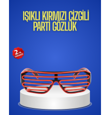 Gece Organizasyonları İçin Renkli LED Gözlük