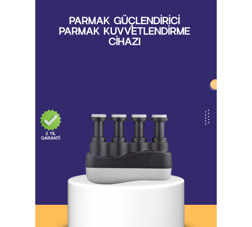 Parmak Güçlendirme Egzersiz Aleti Ayarlanabilir Direnç