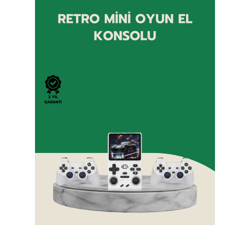 10.000 Oyunlu Taşınabilir Oyun Konsolu HDMI Çıkışlı