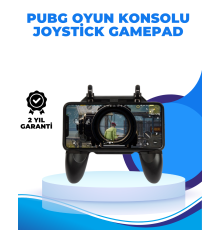Joystickli ve Tetikleyicili PUBG Mobile Gamepad Oyun Kontrolcüsü