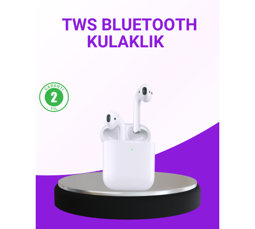 iPhone Tüm Modellerle Uyumlu Bluetooth Kulaklık Gürültü Önleyici Stereo