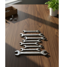 Kombine Açık Ağız Anahtar Seti 8 Parça Çok Amaçlı Kullanım