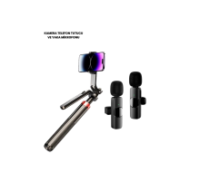 NPL2S TRİPOT +K11 YAKA MİKROFONU SET