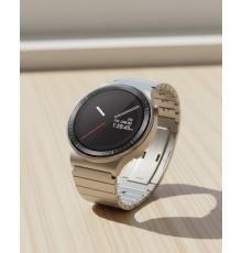 Uzun Pil Ömürlü AMOLED Akıllı Saat Torch Işıklı