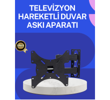 LED LCD TV Duvar Askı Aparatı Hareketli ve Döner