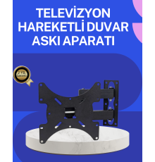 LED LCD TV Duvar Askı Aparatı Hareketli ve Döner