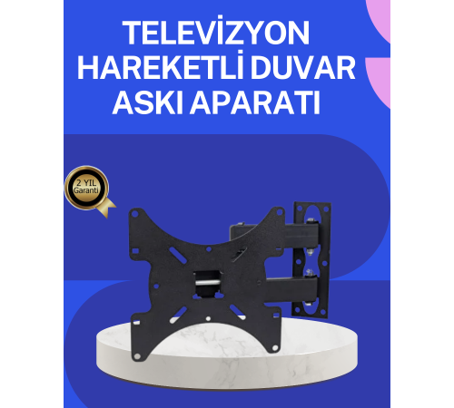 LED LCD TV Duvar Askı Aparatı Hareketli ve Döner