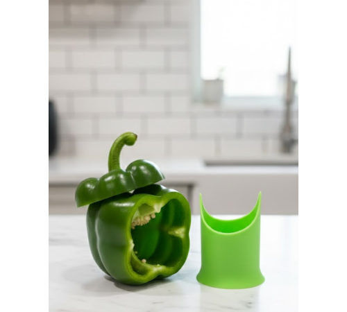 Silikon Biber Çekirdeği Çıkarıcı Kabak Oymaya Uygun Aparat