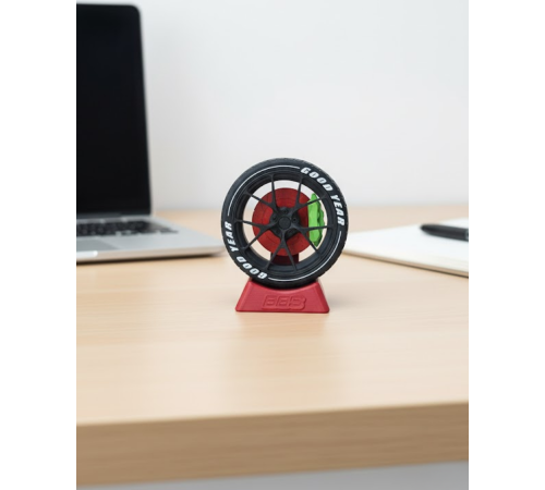 Otomobil Jant Görünümlü Ofis Masa Dekoru Hediye Seçeneği