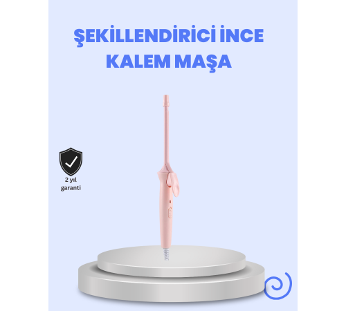 Seramik Kaplamalı İnce Saç Maşası 130°C Sabit Isı