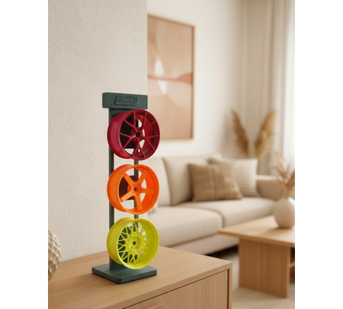 Üçlü Jant Dekoratif Aksesuar Renkli Modern Salon Dekoru