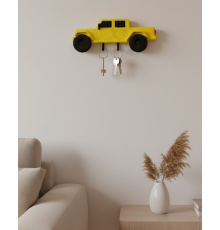 Duvara Monte Araba Anahtarlık Dekoratif ve Kullanışlı