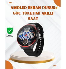 AMOLED Ekranlı Akıllı Saat Bluetooth Arama ve NFC Destekli