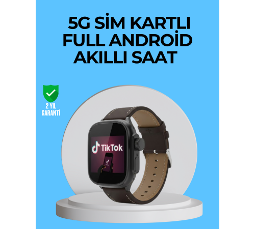 Kamera Özellikli Akıllı Saat Play Store Destekli