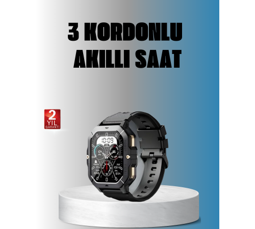 Kablosuz Şarjlı Akıllı Saat Ultra İnce Tasarım