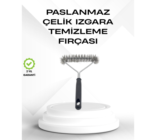Tel Izgara Temizleme Fırçası BBQ Sonrası Kolay Temizlik