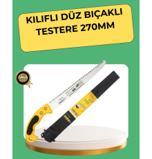 270 mm Düz Bıçaklı Bahçe Budama Testeresi Kılıflı