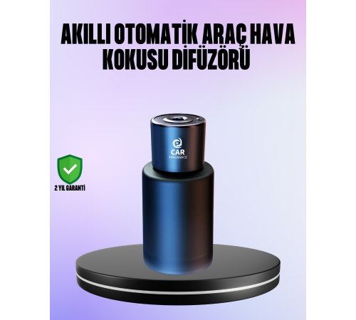 Esanslı Şarjlı Oto Koku Cihazı Bardaklık Uyumlu