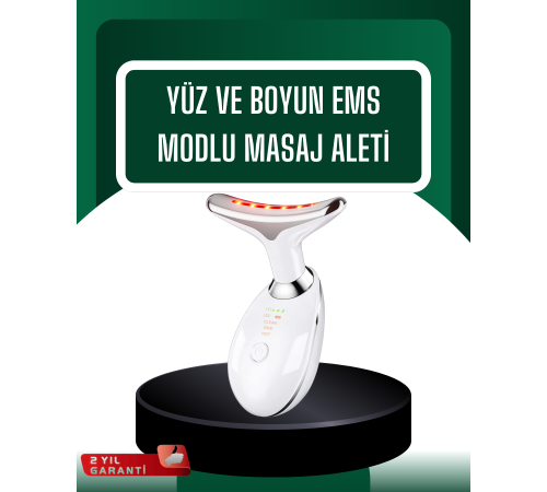 LED Işık Destekli Kırışıklık Karşıtı Yüz Bakım Aleti