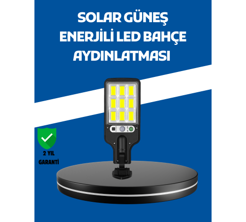 Hareket Algılamalı Dış Mekan Lamba Konforlu Aydınlatma