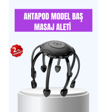 Titreşimli Saç Derisi Masaj Aleti 8 Kollu Derin Rahatlama ve Stres Azaltma