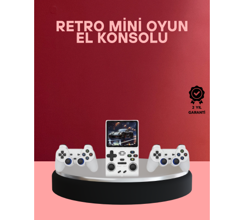 Kablosuz Kollu El Oyun Konsolu TV Bağlantı Destekli