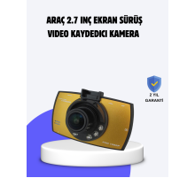 Full HD Araç Kamerası G Sensor Gece Görüşlü Dash Cam