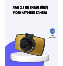 Full HD Araç Kamerası G Sensor Gece Görüşlü Dash Cam