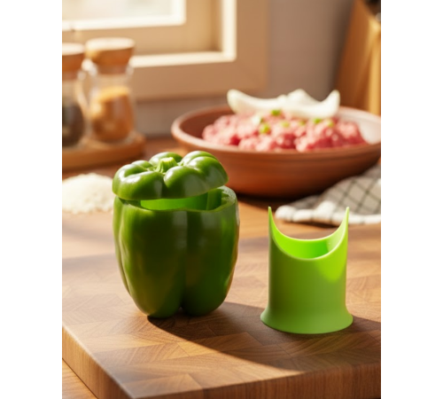 Dolmalık Biber ve Kabak İçin Çekirdek Temizleyici Mutfak Aparatı