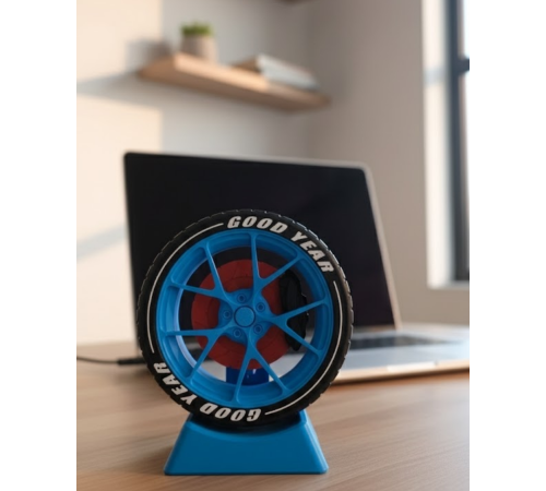 Ofis ve Home Office İçin Jant Temalı Dekoratif Obje