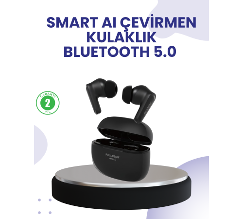 Çift Mikrofonlu Kablosuz Kulaklık ANC ENC ve Oyun Modlu