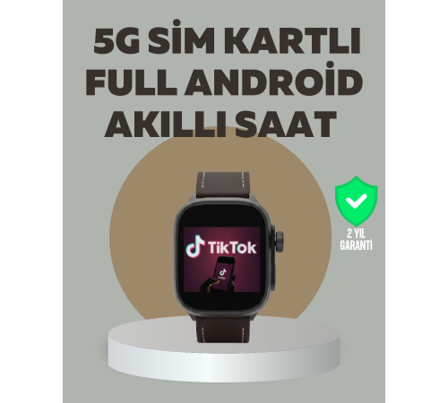 Android Akıllı Saat 5G Destekli Uygulama İndirme