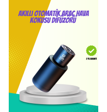 Doğal Difüzyonlu Şarjlı Oto Kokusu Cam Gövdeli
