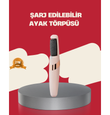 360° Etkili Elektrikli Ayak Bakım Aleti Nasır Giderici