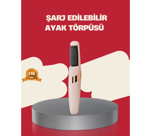 360° Etkili Elektrikli Ayak Bakım Aleti Nasır Giderici