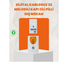 Kablosuz Kapı Zili Ev ve Ofis İçin Konforlu Çözüm