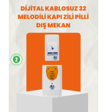 Kablosuz Kapı Zili Ev ve Ofis İçin Konforlu Çözüm