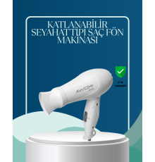 Seyahat Uyumlu Saç Kurutma Makinesi Hafif ve Kompakt