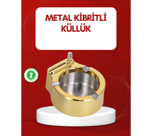 Metal Küllük Gizli Ateşleme Sistemli Şık Tasarım